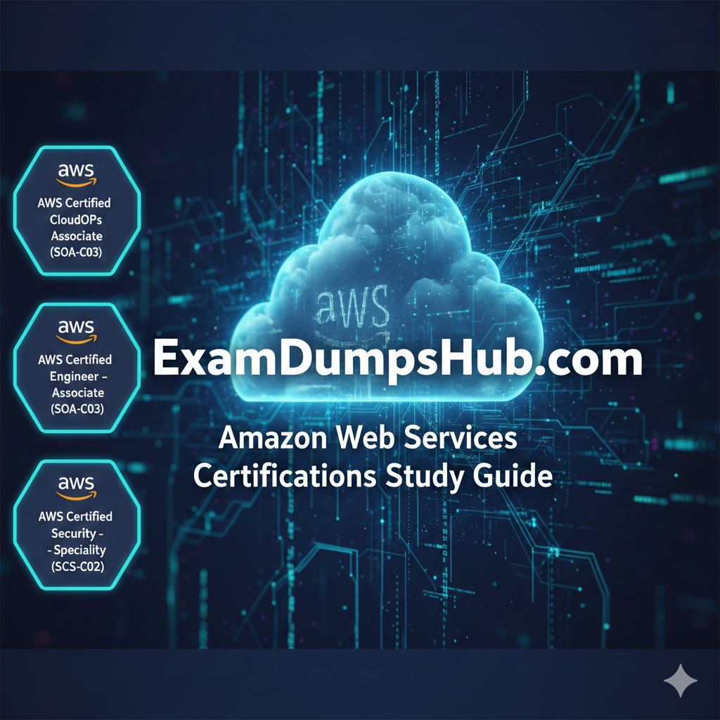 AWS AIF-C01 exam Questions , SCS-C02 Exam prepration, SOA-C03 exams studt guide.